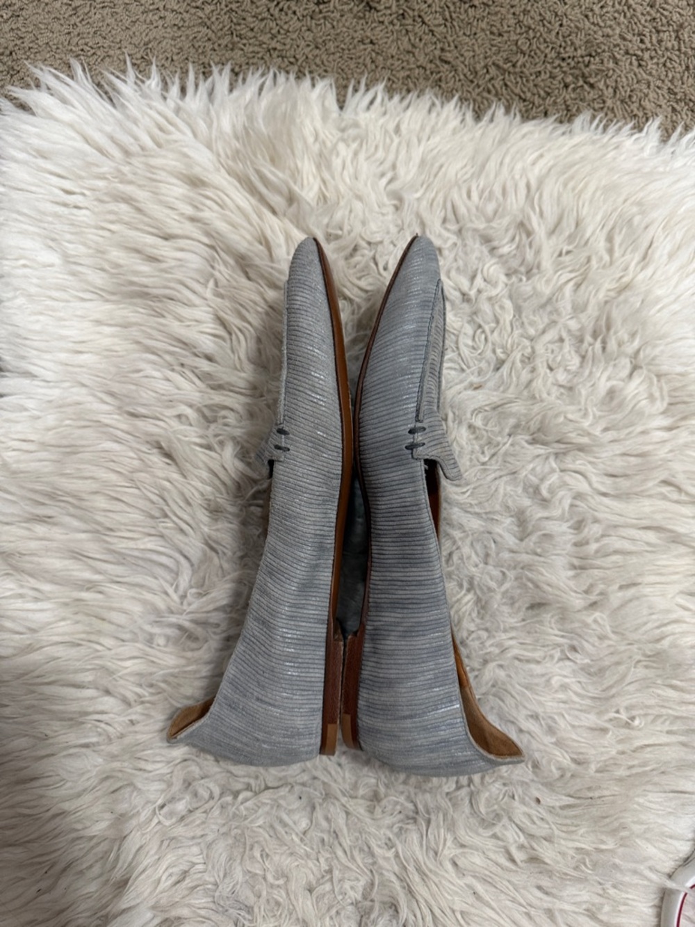 M Gemi Stellato Sacchetto Flats Shoes Size 9.5 US‎ 40.5 EU Gray Shimmer
Suede - Picture 4 of 9